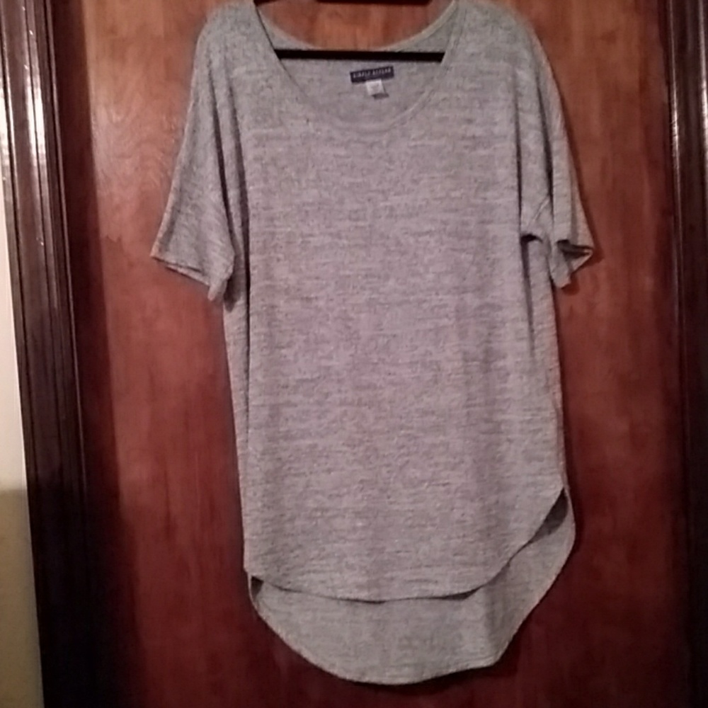 Long, Grey Top